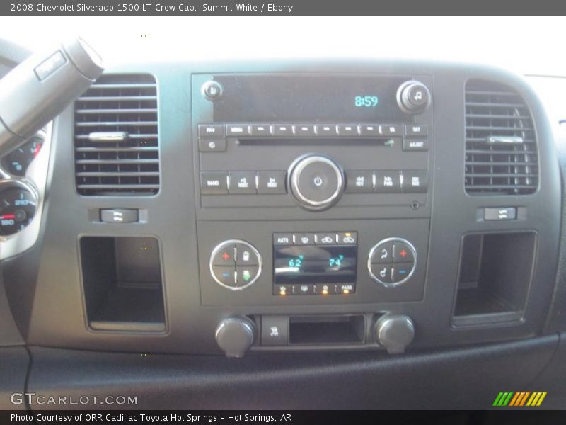Summit White / Ebony 2008 Chevrolet Silverado 1500 LT Crew Cab