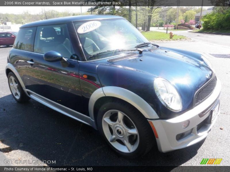 Space Blue Metallic / Black/Panther Black 2006 Mini Cooper Hardtop
