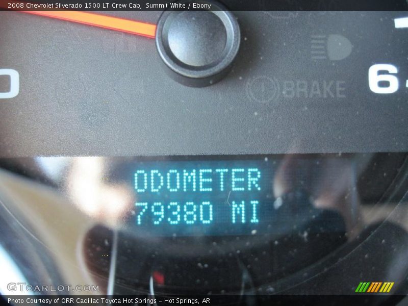 Summit White / Ebony 2008 Chevrolet Silverado 1500 LT Crew Cab