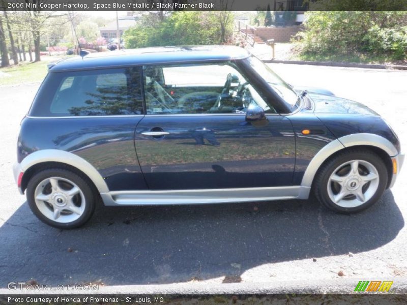 Space Blue Metallic / Black/Panther Black 2006 Mini Cooper Hardtop
