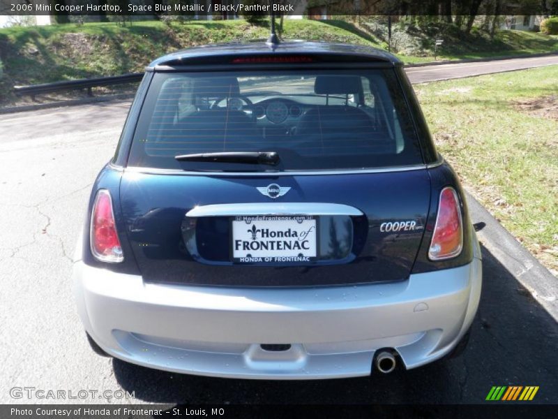 Space Blue Metallic / Black/Panther Black 2006 Mini Cooper Hardtop