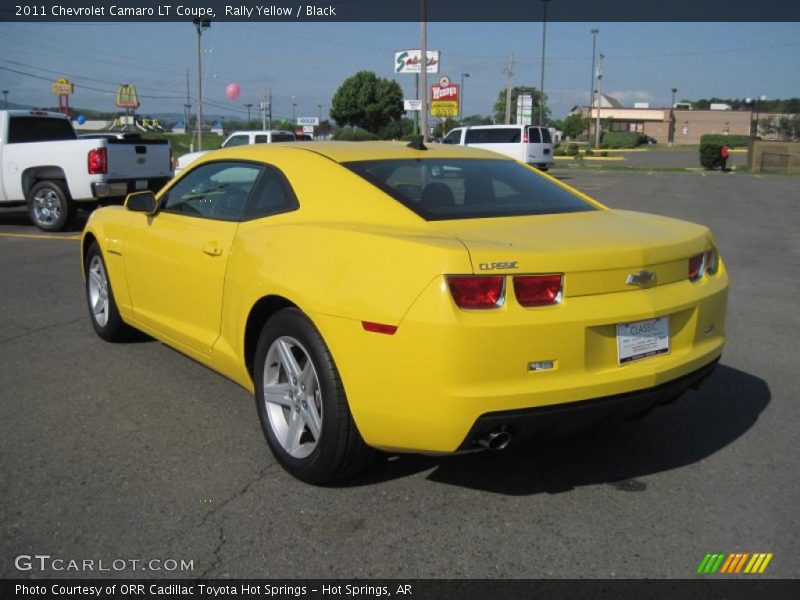 Rally Yellow / Black 2011 Chevrolet Camaro LT Coupe