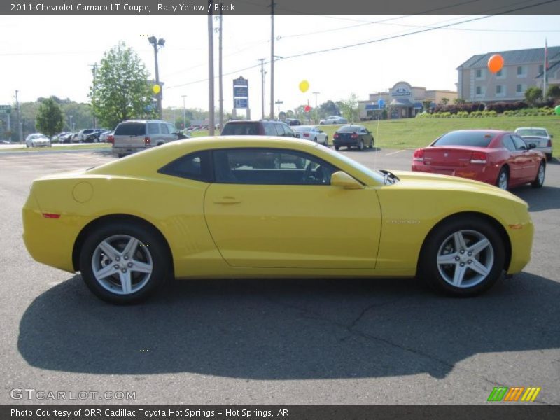 Rally Yellow / Black 2011 Chevrolet Camaro LT Coupe
