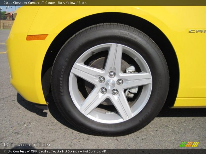 Rally Yellow / Black 2011 Chevrolet Camaro LT Coupe