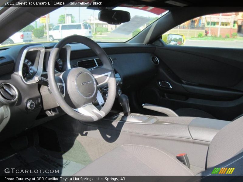 Rally Yellow / Black 2011 Chevrolet Camaro LT Coupe