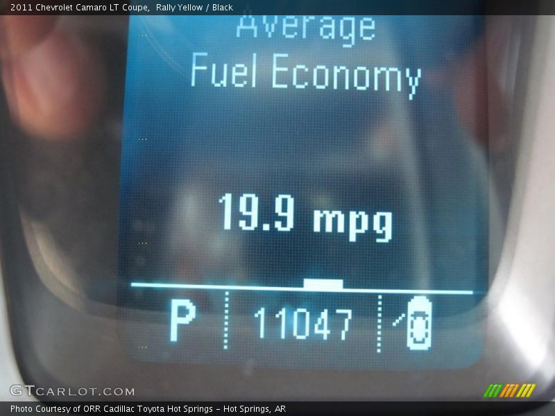 Rally Yellow / Black 2011 Chevrolet Camaro LT Coupe