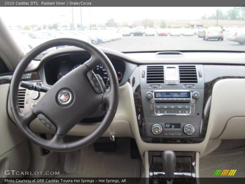 Radiant Silver / Shale/Cocoa 2010 Cadillac DTS