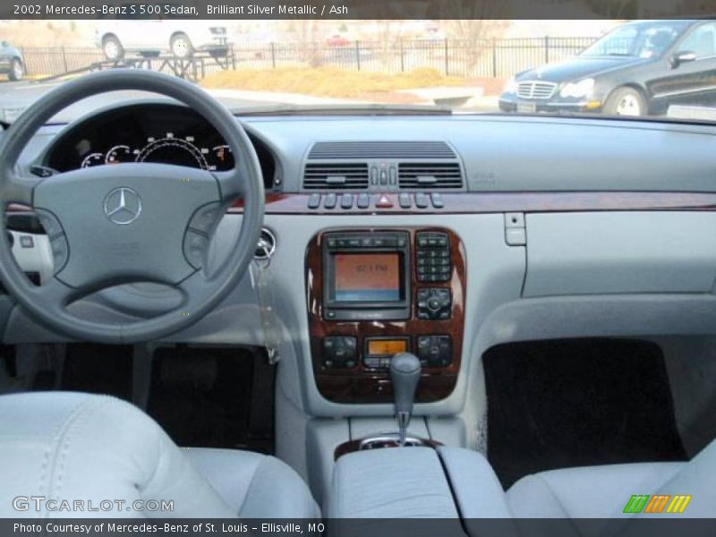 Brilliant Silver Metallic / Ash 2002 Mercedes-Benz S 500 Sedan