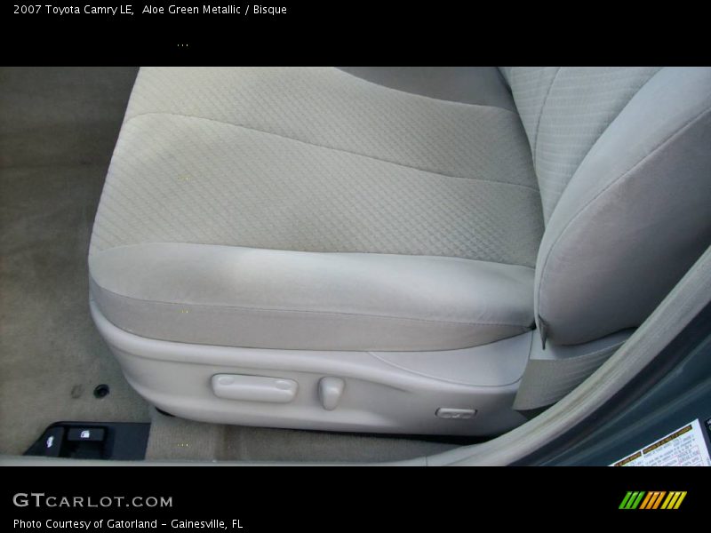 Aloe Green Metallic / Bisque 2007 Toyota Camry LE
