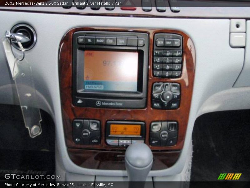 Brilliant Silver Metallic / Ash 2002 Mercedes-Benz S 500 Sedan