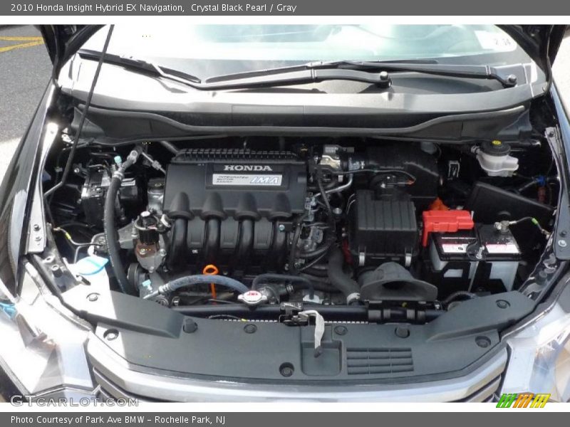 Crystal Black Pearl / Gray 2010 Honda Insight Hybrid EX Navigation