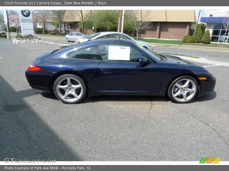 Dark Blue Metallic / Black 2010 Porsche 911 Carrera Coupe