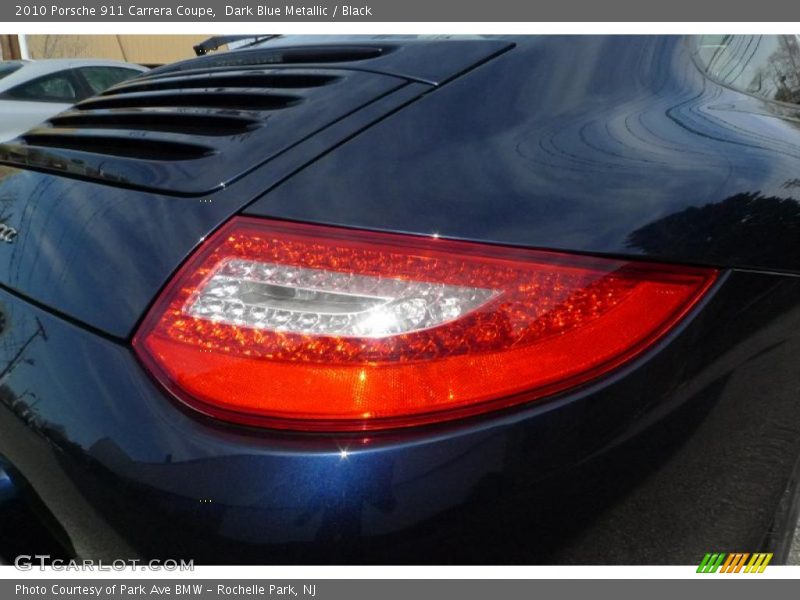 Dark Blue Metallic / Black 2010 Porsche 911 Carrera Coupe