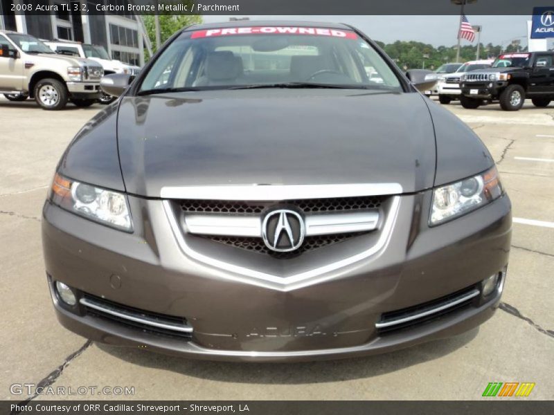 Carbon Bronze Metallic / Parchment 2008 Acura TL 3.2