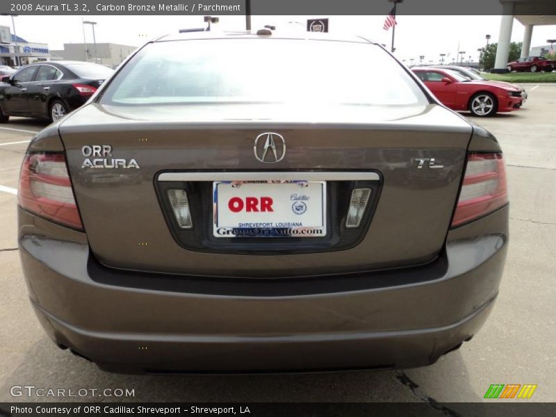 Carbon Bronze Metallic / Parchment 2008 Acura TL 3.2