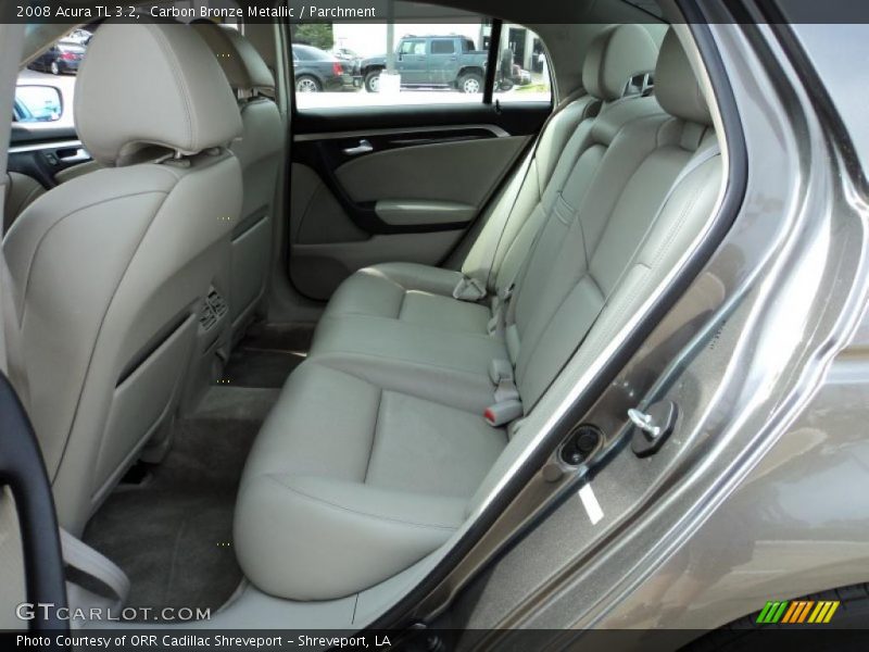 Carbon Bronze Metallic / Parchment 2008 Acura TL 3.2