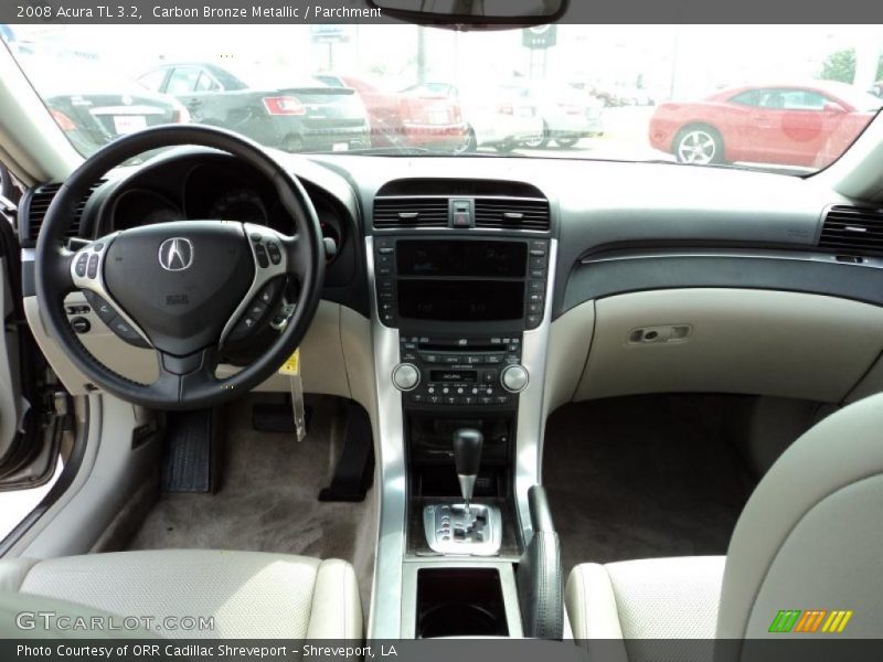Carbon Bronze Metallic / Parchment 2008 Acura TL 3.2