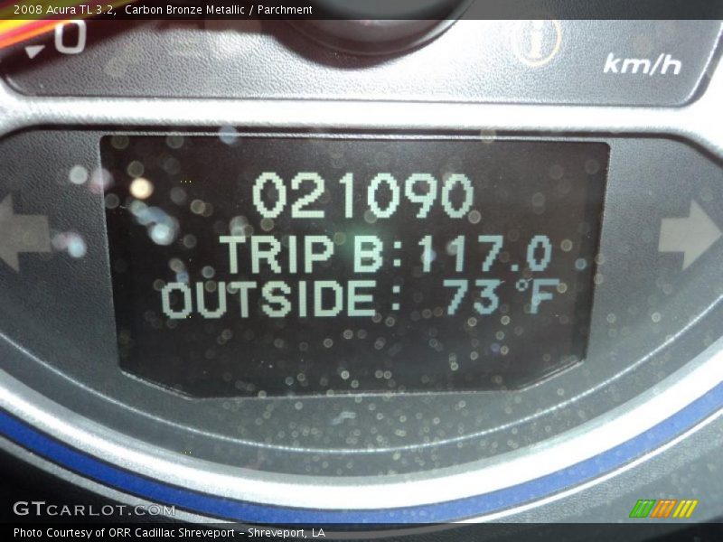 Carbon Bronze Metallic / Parchment 2008 Acura TL 3.2