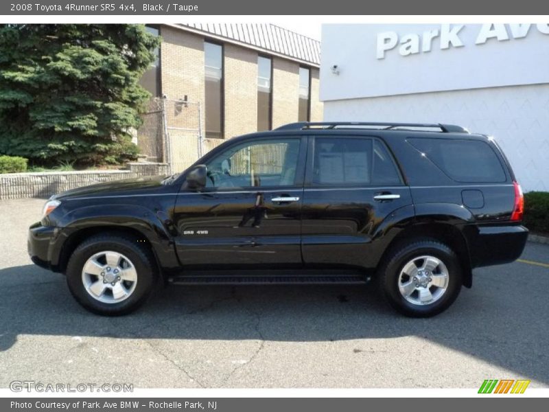 Black / Taupe 2008 Toyota 4Runner SR5 4x4