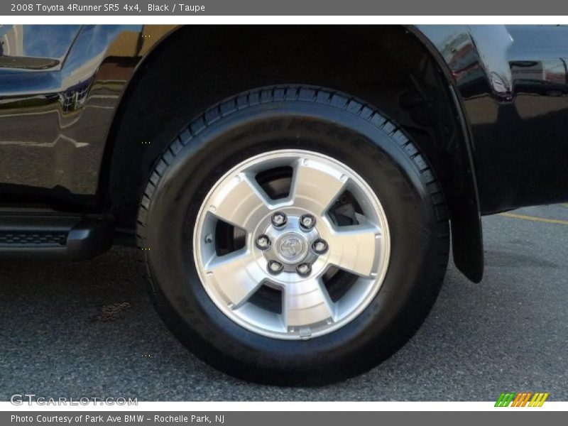 Black / Taupe 2008 Toyota 4Runner SR5 4x4
