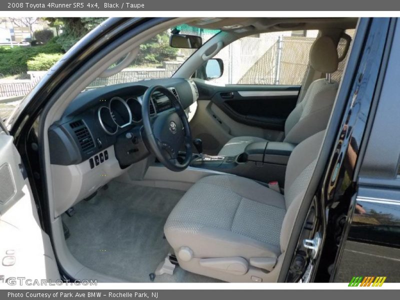 Black / Taupe 2008 Toyota 4Runner SR5 4x4
