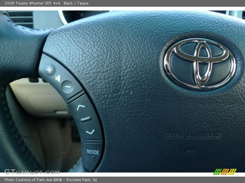 Black / Taupe 2008 Toyota 4Runner SR5 4x4