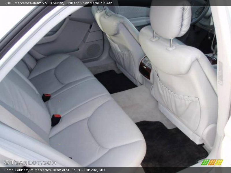 Brilliant Silver Metallic / Ash 2002 Mercedes-Benz S 500 Sedan