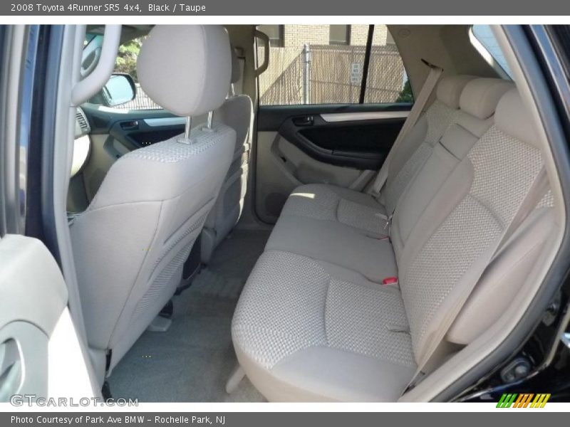 Black / Taupe 2008 Toyota 4Runner SR5 4x4