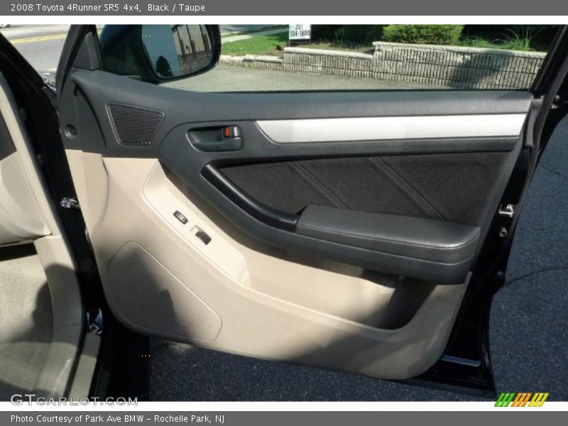 Black / Taupe 2008 Toyota 4Runner SR5 4x4
