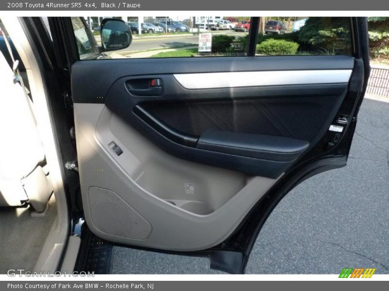 Black / Taupe 2008 Toyota 4Runner SR5 4x4