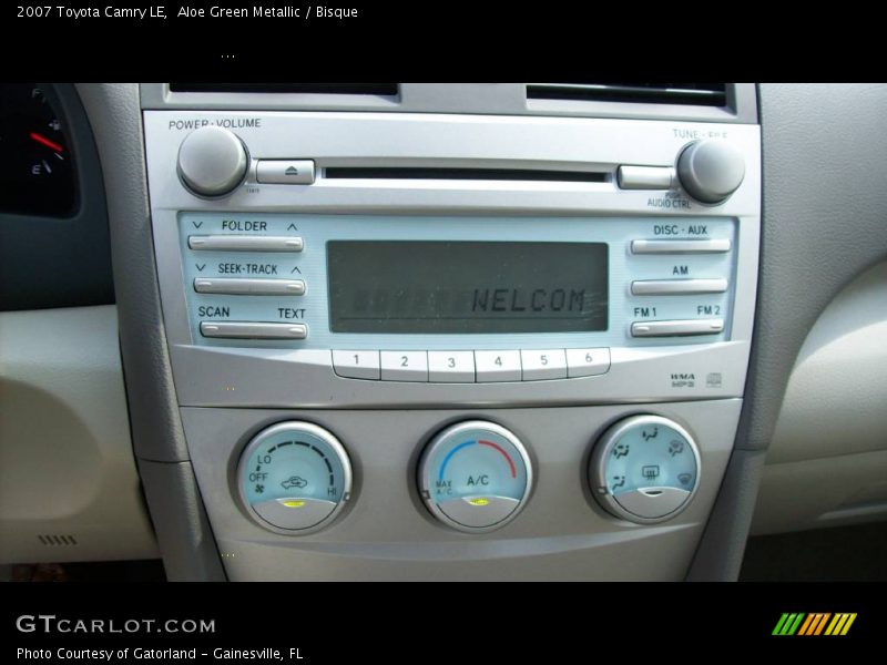 Aloe Green Metallic / Bisque 2007 Toyota Camry LE