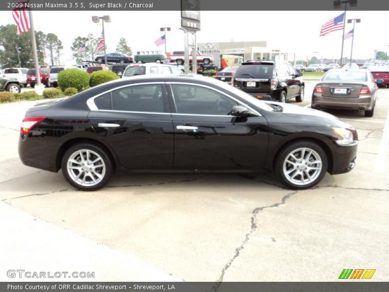 Super Black / Charcoal 2009 Nissan Maxima 3.5 S