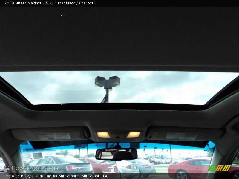 Super Black / Charcoal 2009 Nissan Maxima 3.5 S