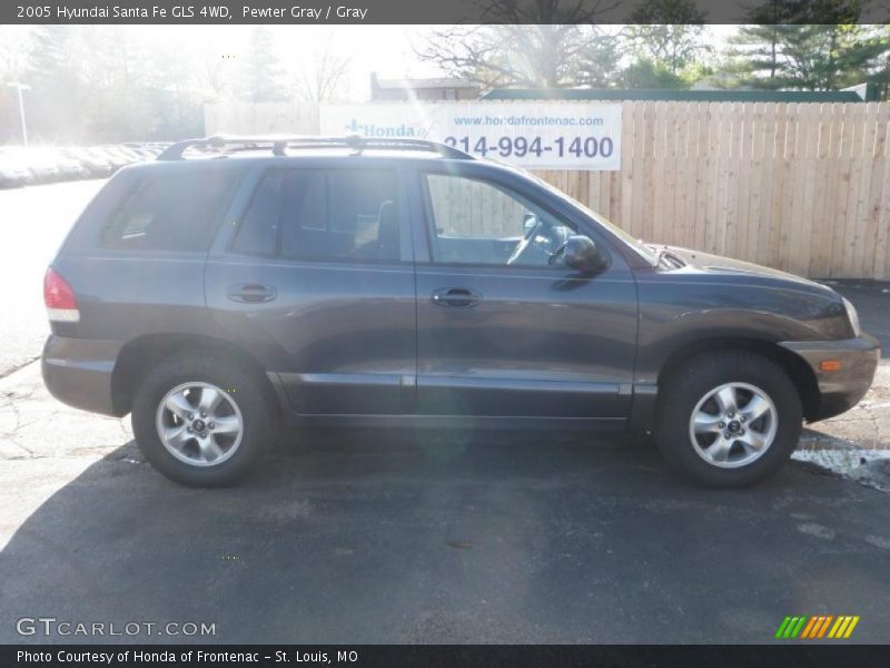 Pewter Gray / Gray 2005 Hyundai Santa Fe GLS 4WD