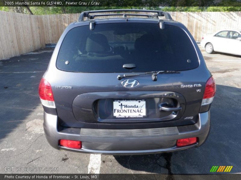 Pewter Gray / Gray 2005 Hyundai Santa Fe GLS 4WD