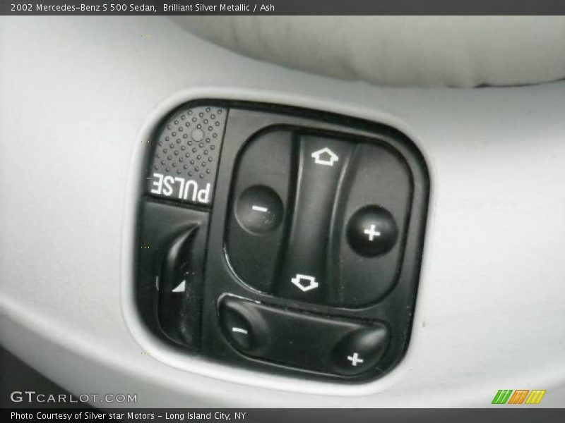 Brilliant Silver Metallic / Ash 2002 Mercedes-Benz S 500 Sedan