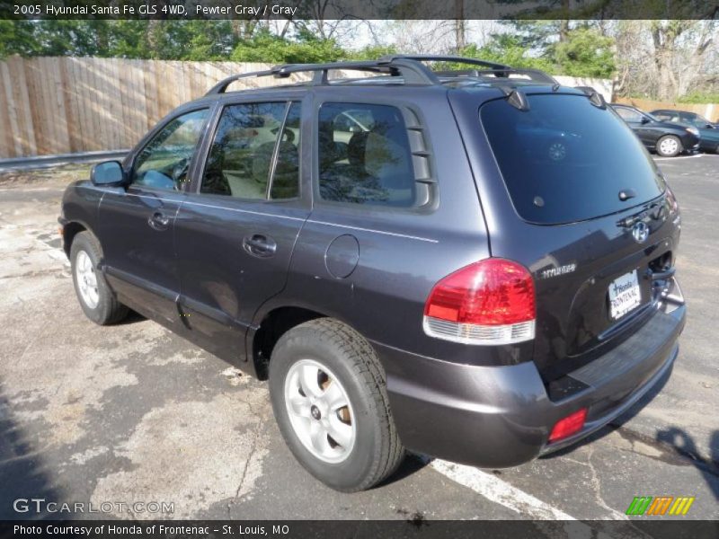 Pewter Gray / Gray 2005 Hyundai Santa Fe GLS 4WD