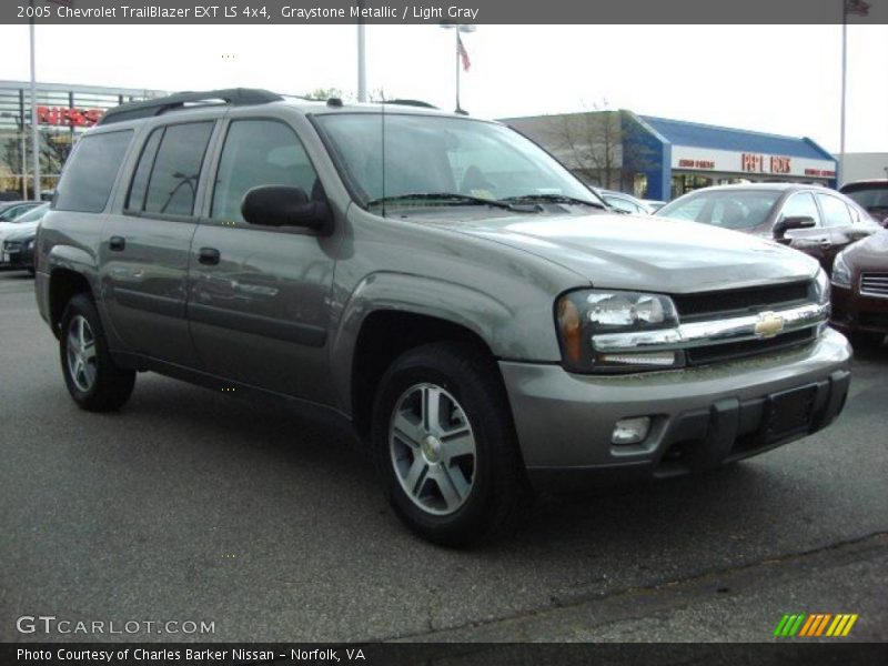Graystone Metallic / Light Gray 2005 Chevrolet TrailBlazer EXT LS 4x4