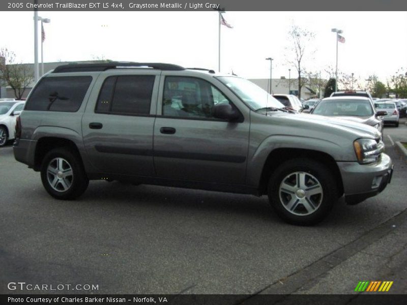Graystone Metallic / Light Gray 2005 Chevrolet TrailBlazer EXT LS 4x4