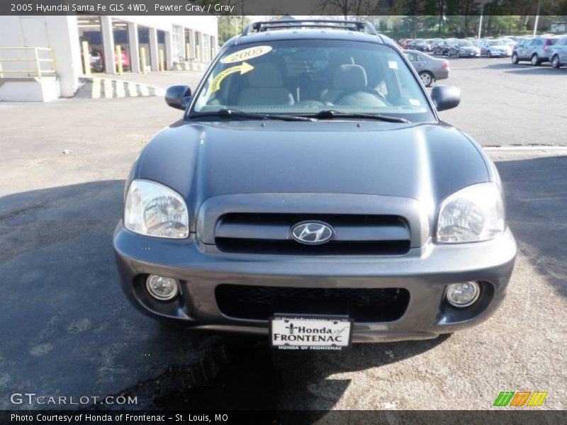 Pewter Gray / Gray 2005 Hyundai Santa Fe GLS 4WD