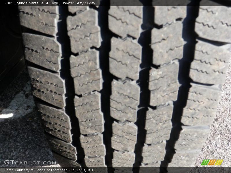 Pewter Gray / Gray 2005 Hyundai Santa Fe GLS 4WD