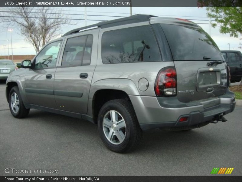 Graystone Metallic / Light Gray 2005 Chevrolet TrailBlazer EXT LS 4x4