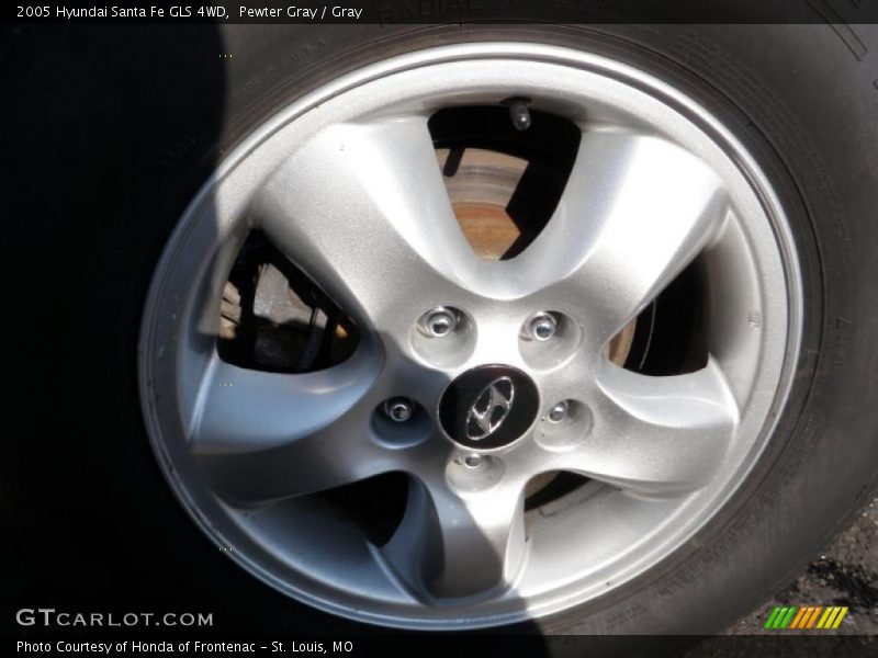 Pewter Gray / Gray 2005 Hyundai Santa Fe GLS 4WD