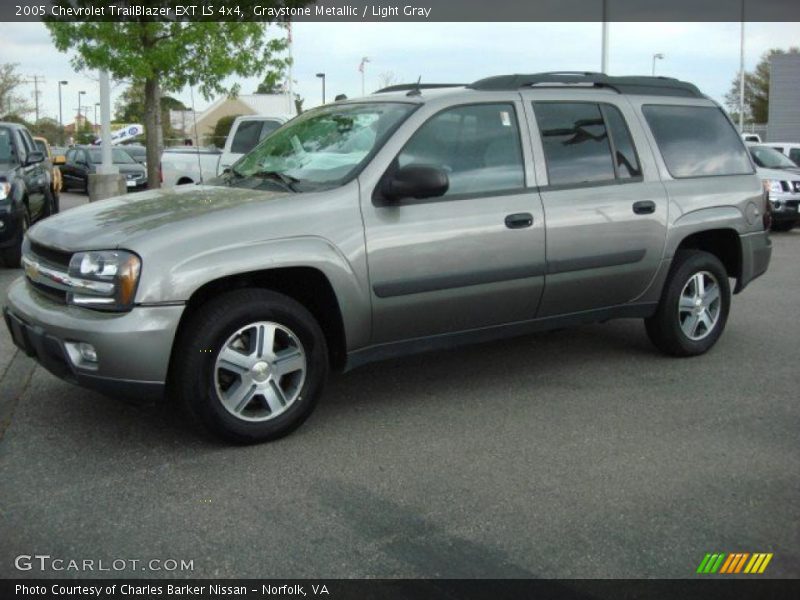 Graystone Metallic / Light Gray 2005 Chevrolet TrailBlazer EXT LS 4x4