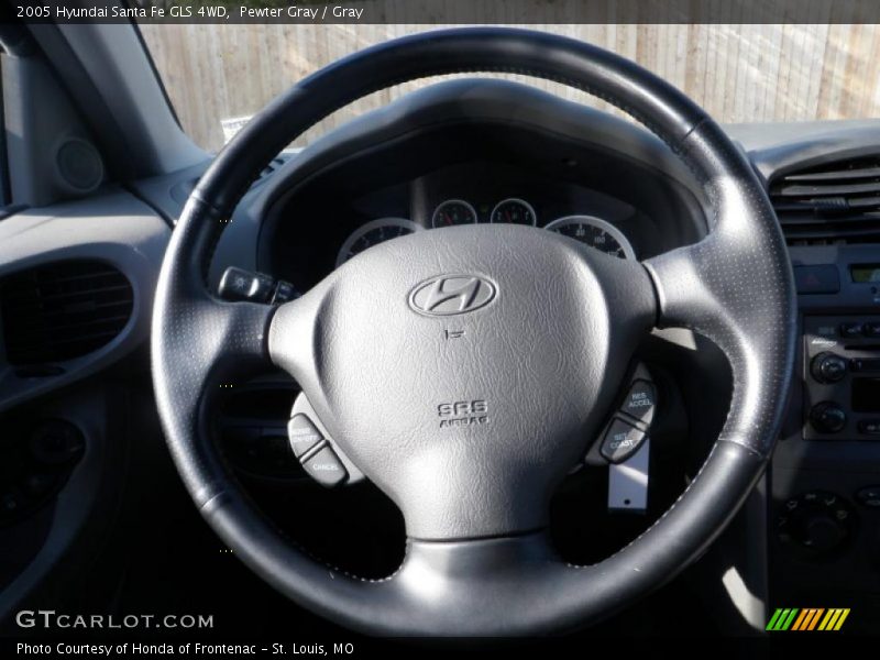 Pewter Gray / Gray 2005 Hyundai Santa Fe GLS 4WD