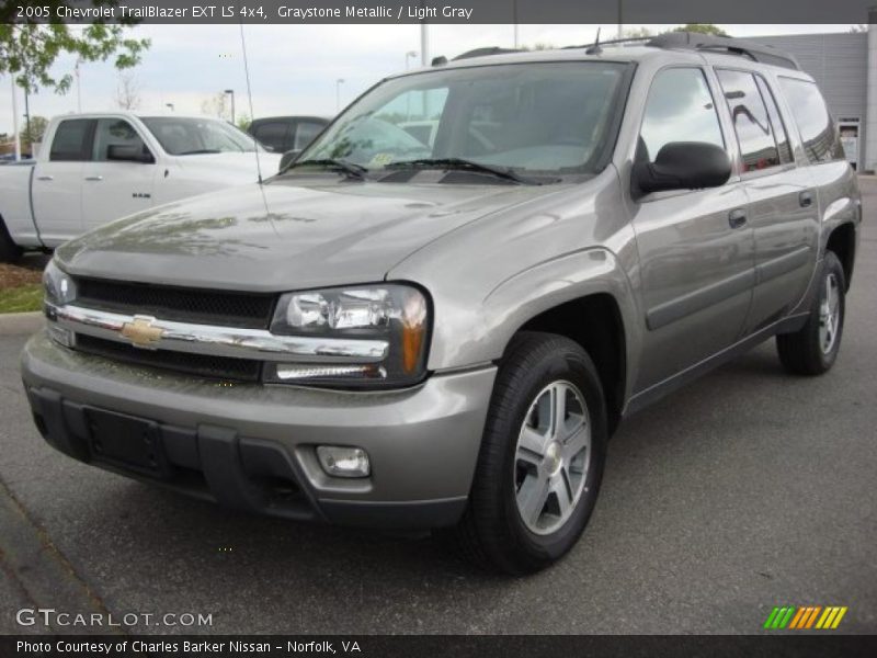 Graystone Metallic / Light Gray 2005 Chevrolet TrailBlazer EXT LS 4x4