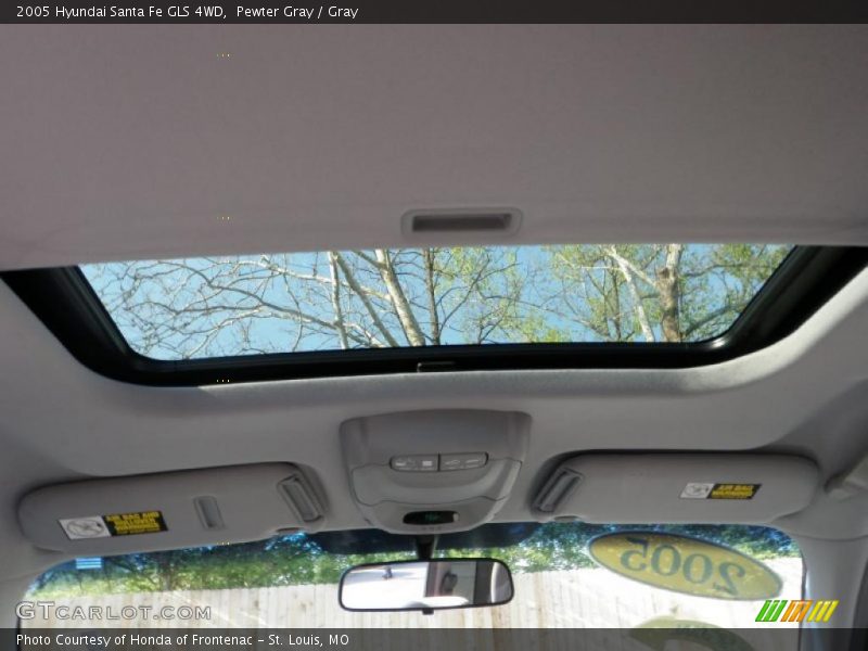 Pewter Gray / Gray 2005 Hyundai Santa Fe GLS 4WD