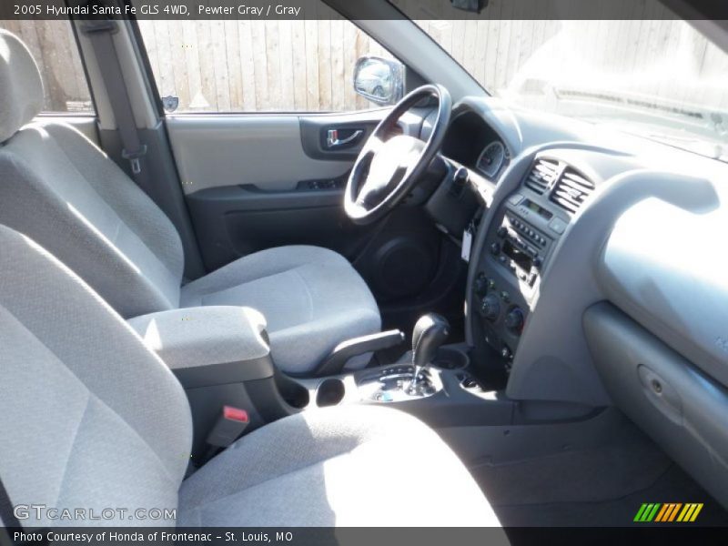 Pewter Gray / Gray 2005 Hyundai Santa Fe GLS 4WD