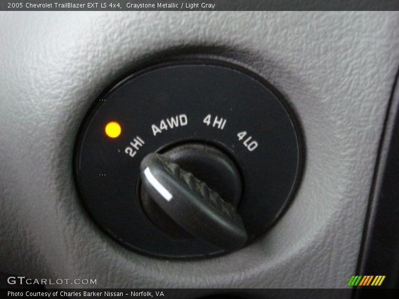 Graystone Metallic / Light Gray 2005 Chevrolet TrailBlazer EXT LS 4x4