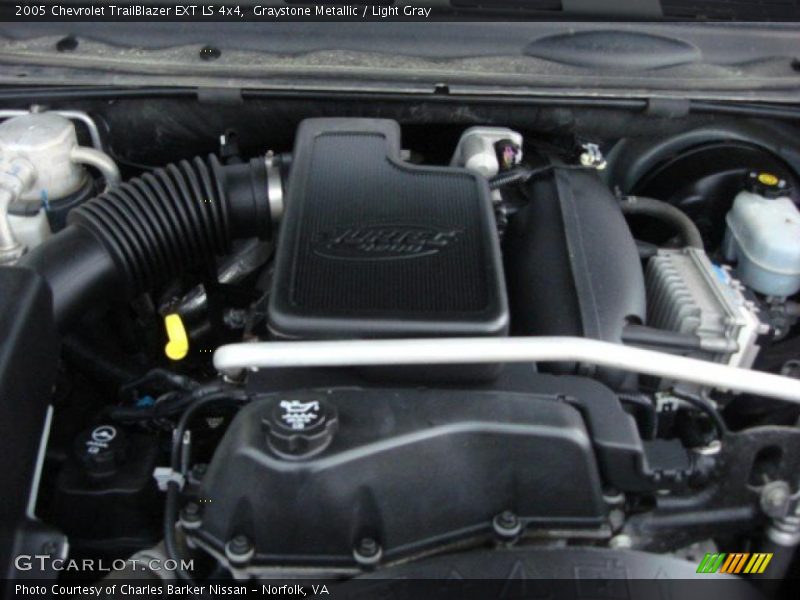Graystone Metallic / Light Gray 2005 Chevrolet TrailBlazer EXT LS 4x4